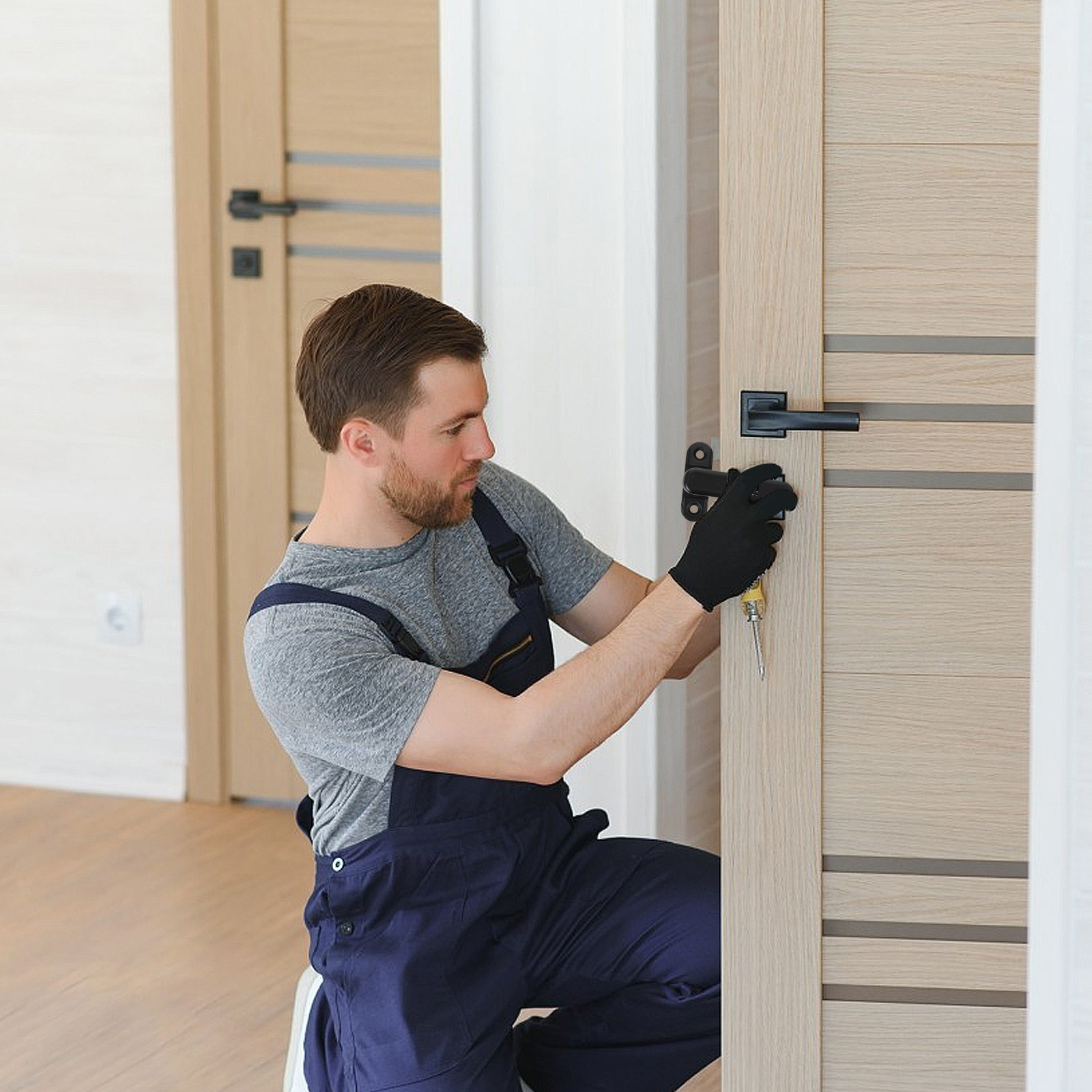 Door Stop Alarm - Portable Door Stop Alarm Anti Theft