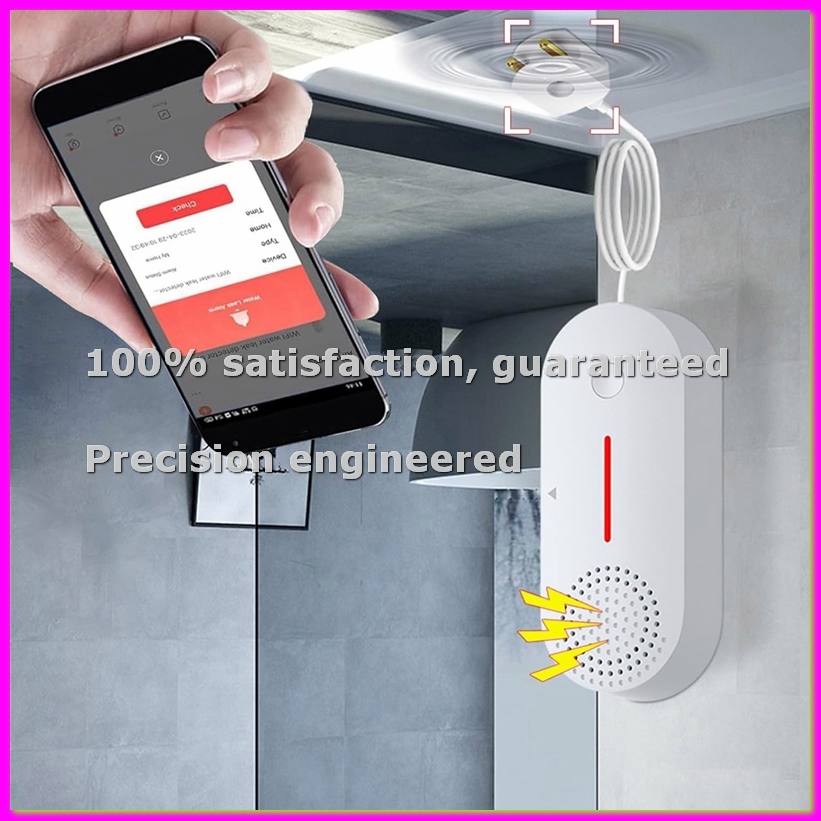 Water Alarm Sensor - Water Detector Alarm, Smart Water Sensor