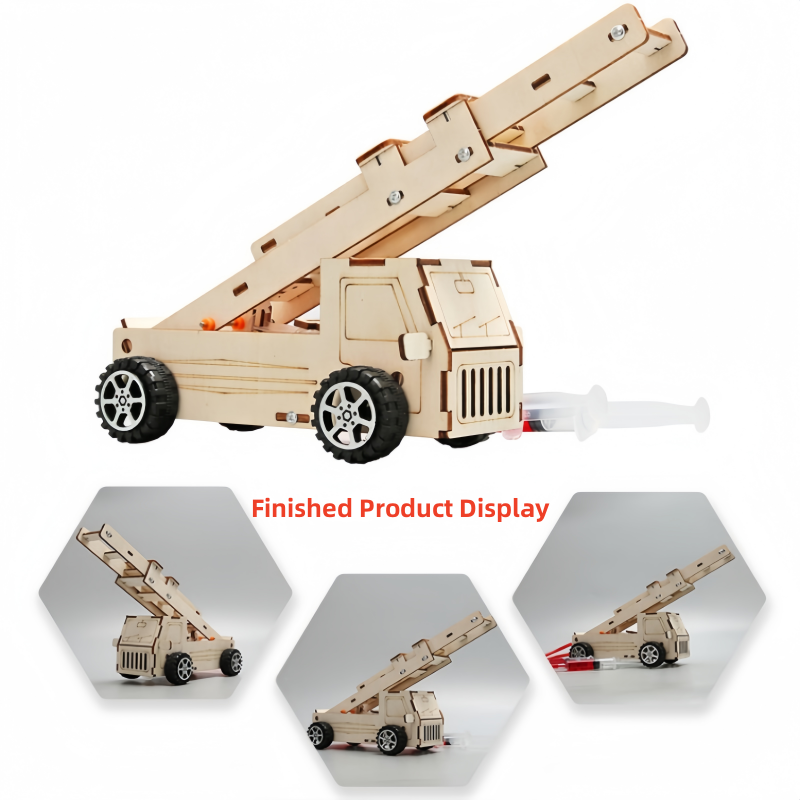Fire Escape Ladder - DIY Wood Ladder Fire Truck Model
