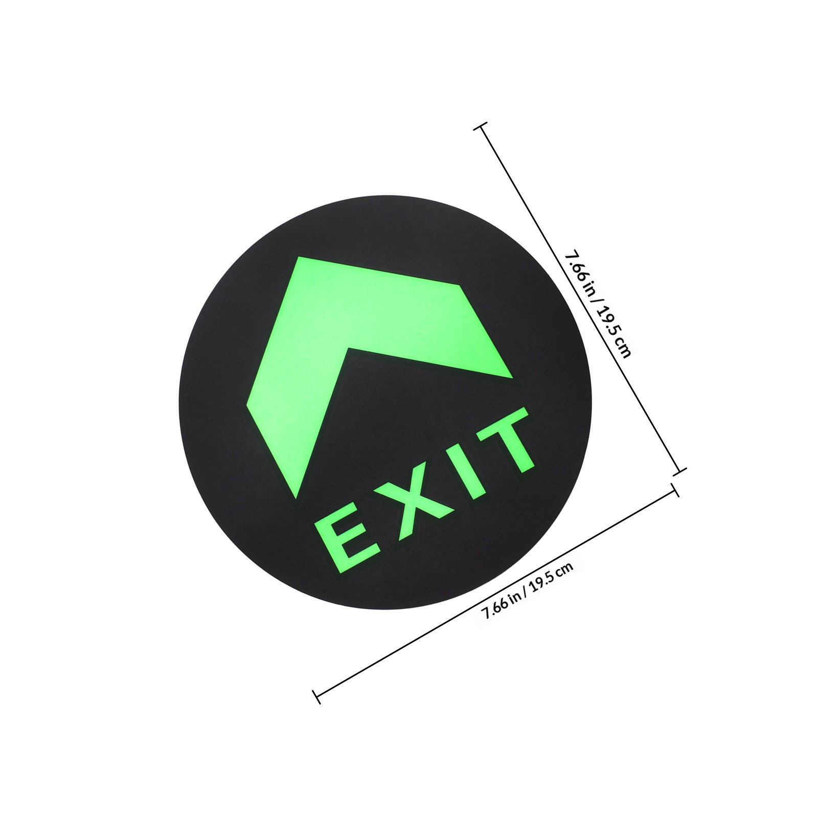 5Pcs Night Glow Exit Sign Stic - Emergency Exit Sign review and price