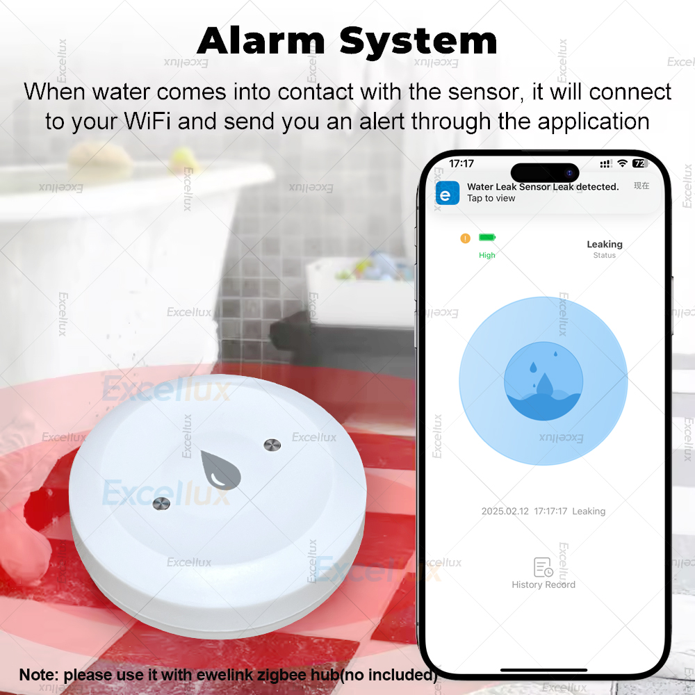 Ewelink Zigbee 3.0 Water Senso - Water Alarm Sensor review and price