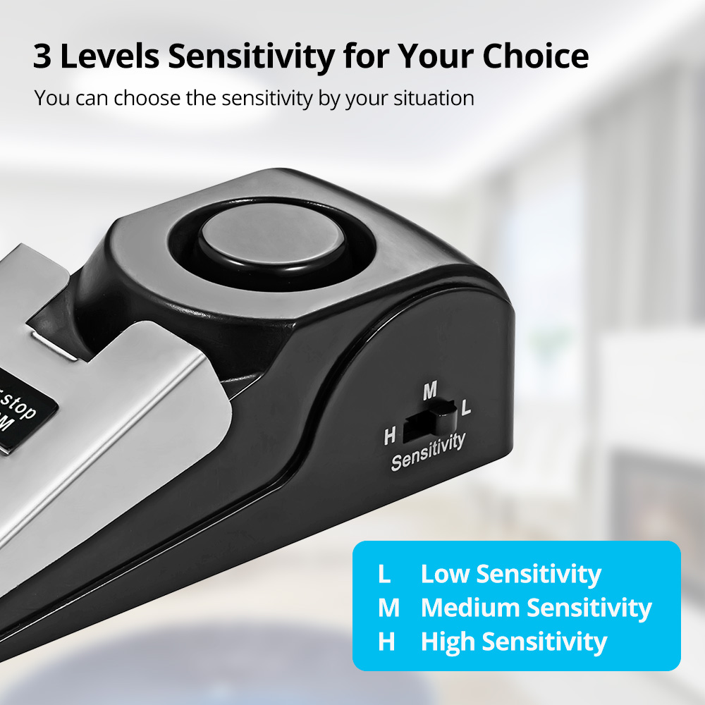 2pcs Door Stop Alarm for Home  - Door Stop Alarm review and price