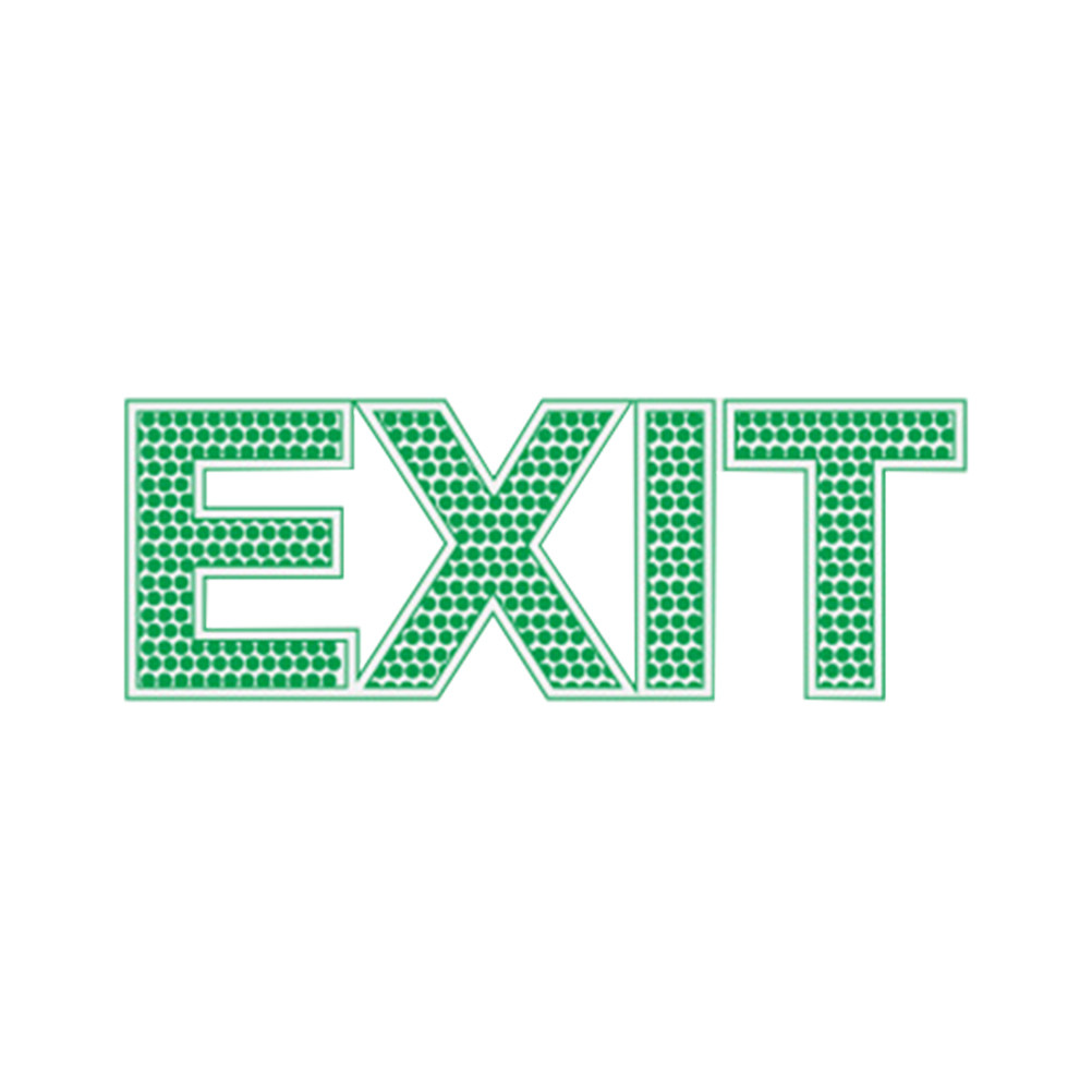 Exit Wall Safety Sticker Nocti - Emergency Exit Sign review and price