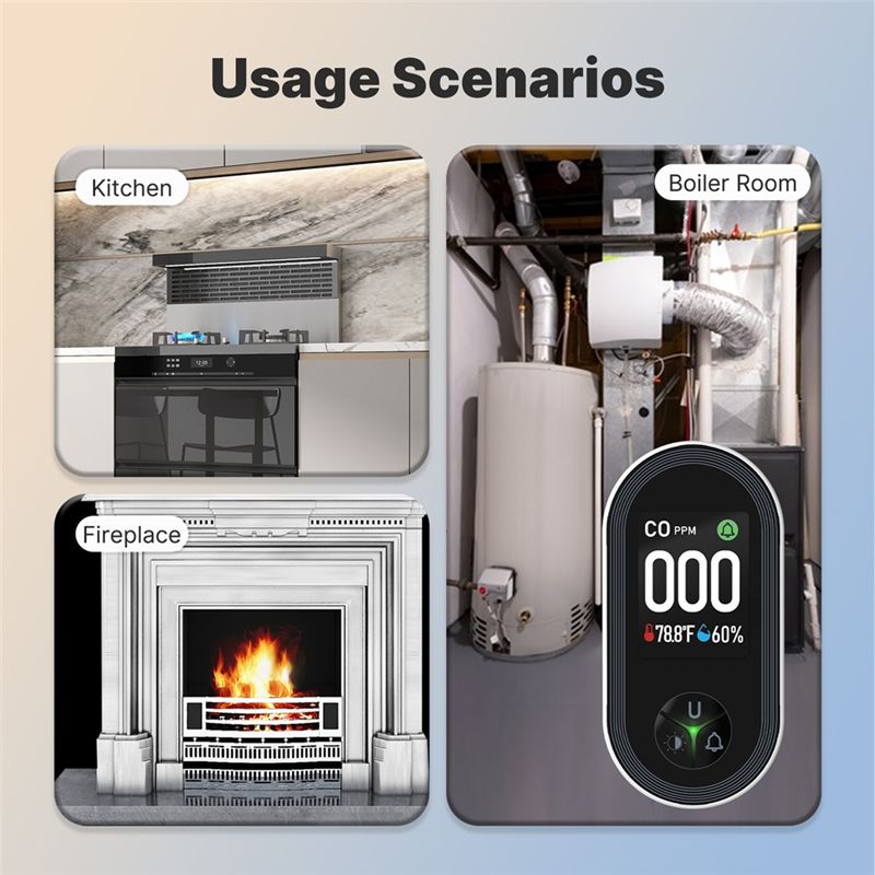 A93PHOT! Temperature Humidity  - Co Detector Plug review and price