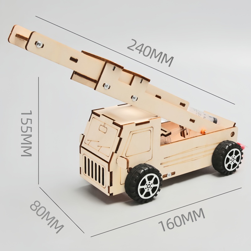 DIY Wood Ladder Fire Truck Mod - Fire Escape Ladder review and price