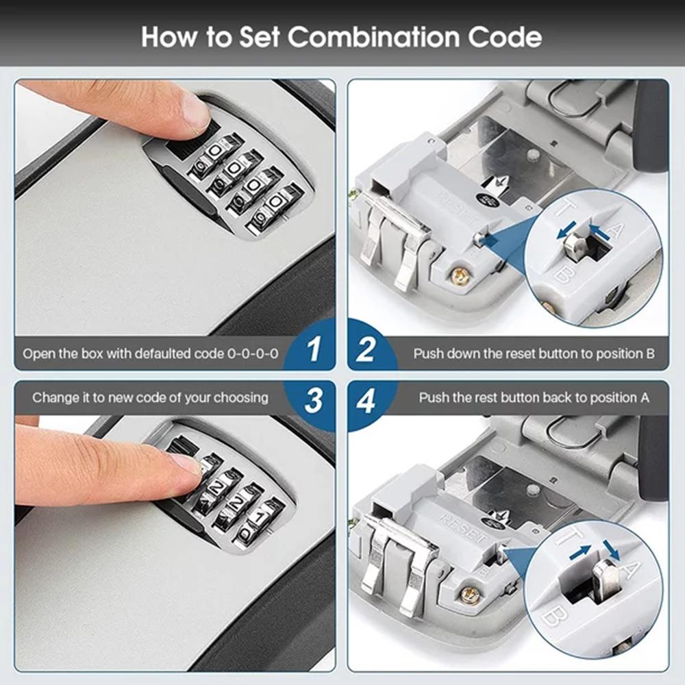 Wall-Mounted Key Storage Box P - Lockbox Key Secure review and price