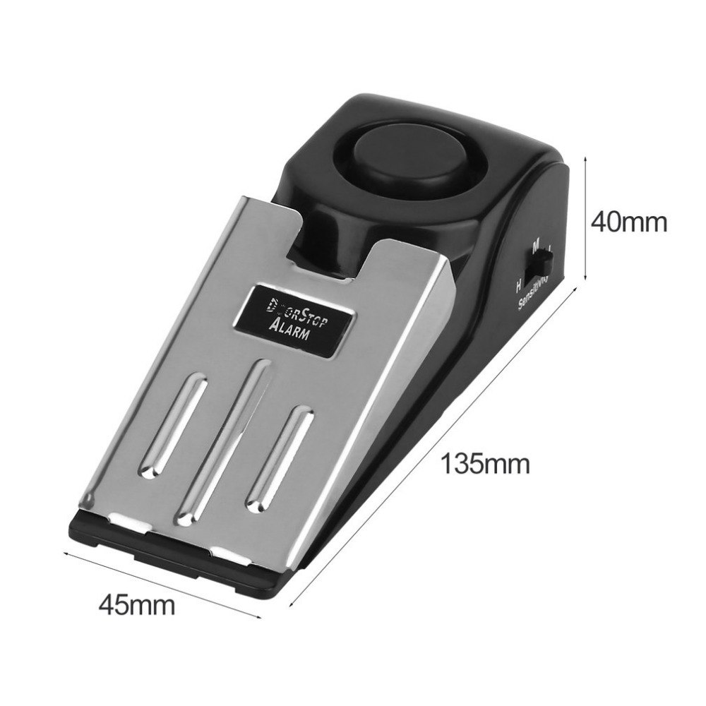 125 DB Anti-theft Burglar Stop - Door Stop Alarm review and price